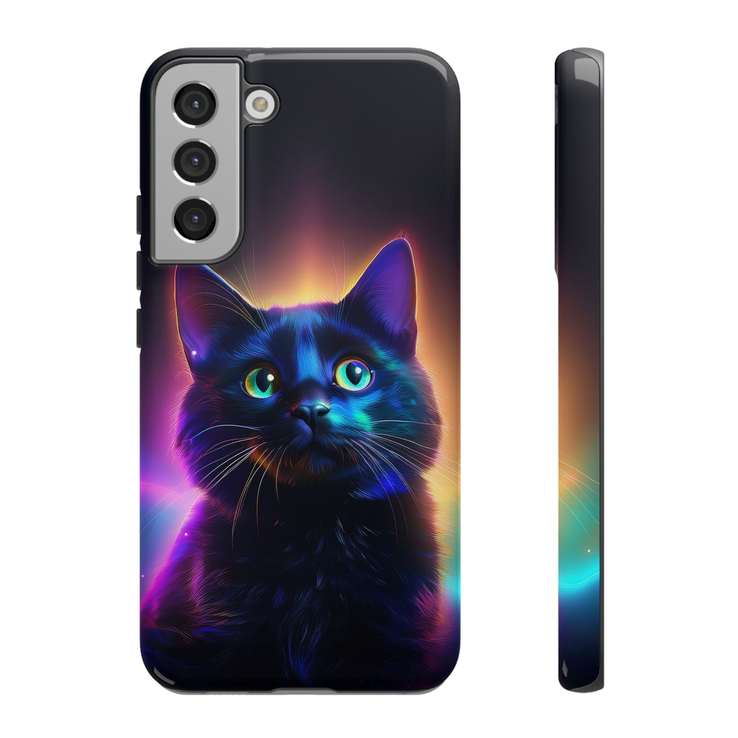 Purr-fectly Pawsome Cat Cell Phone Case 007