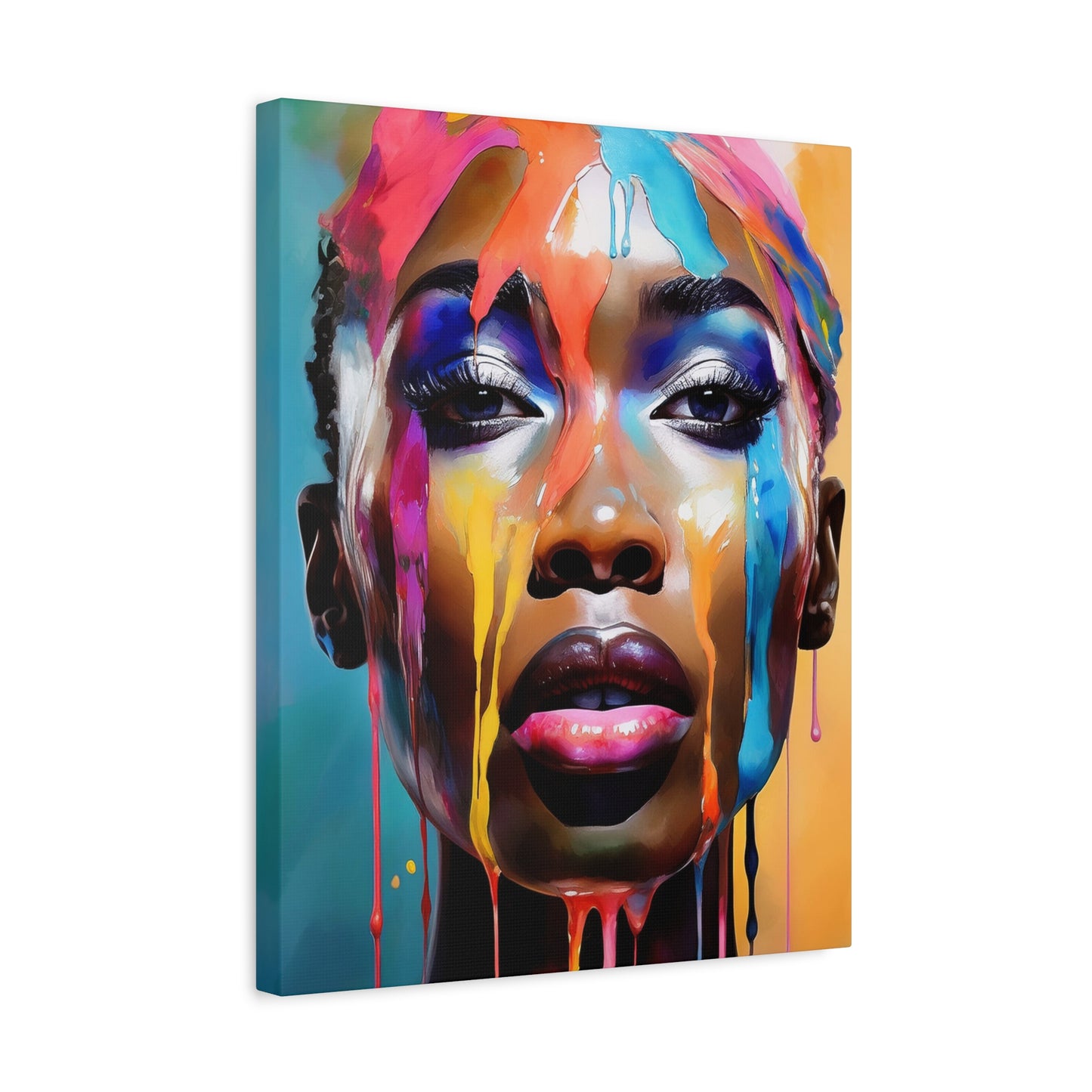 Painted Beauty 003 Canvas Wall Art