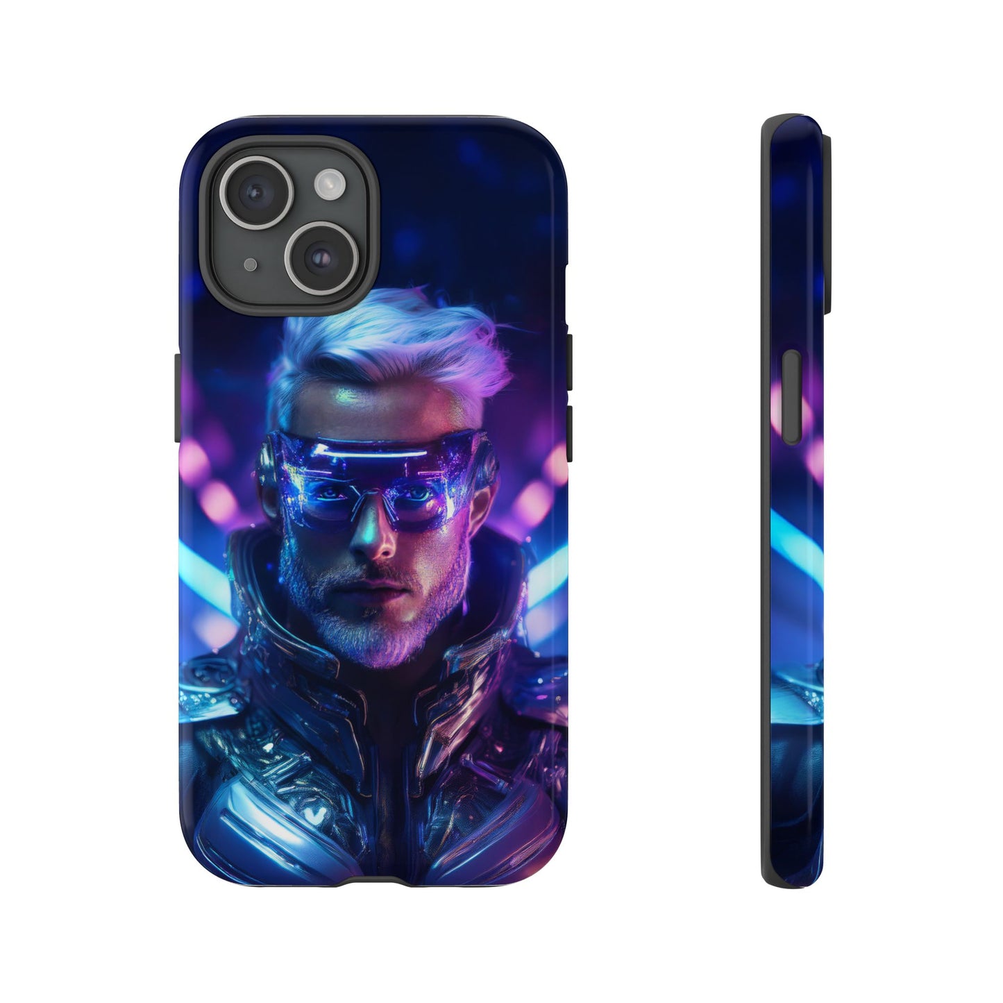 Futuristic Cyberpunk Male Cell Phone Case 020