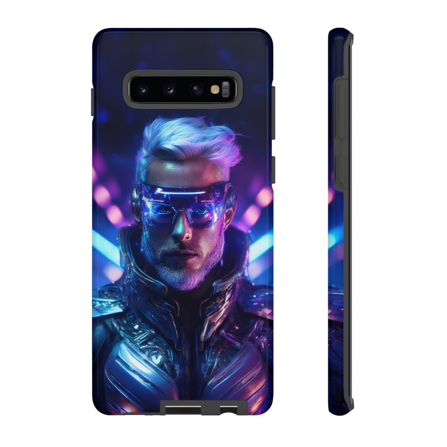 Futuristic Cyberpunk Male Cell Phone Case 020