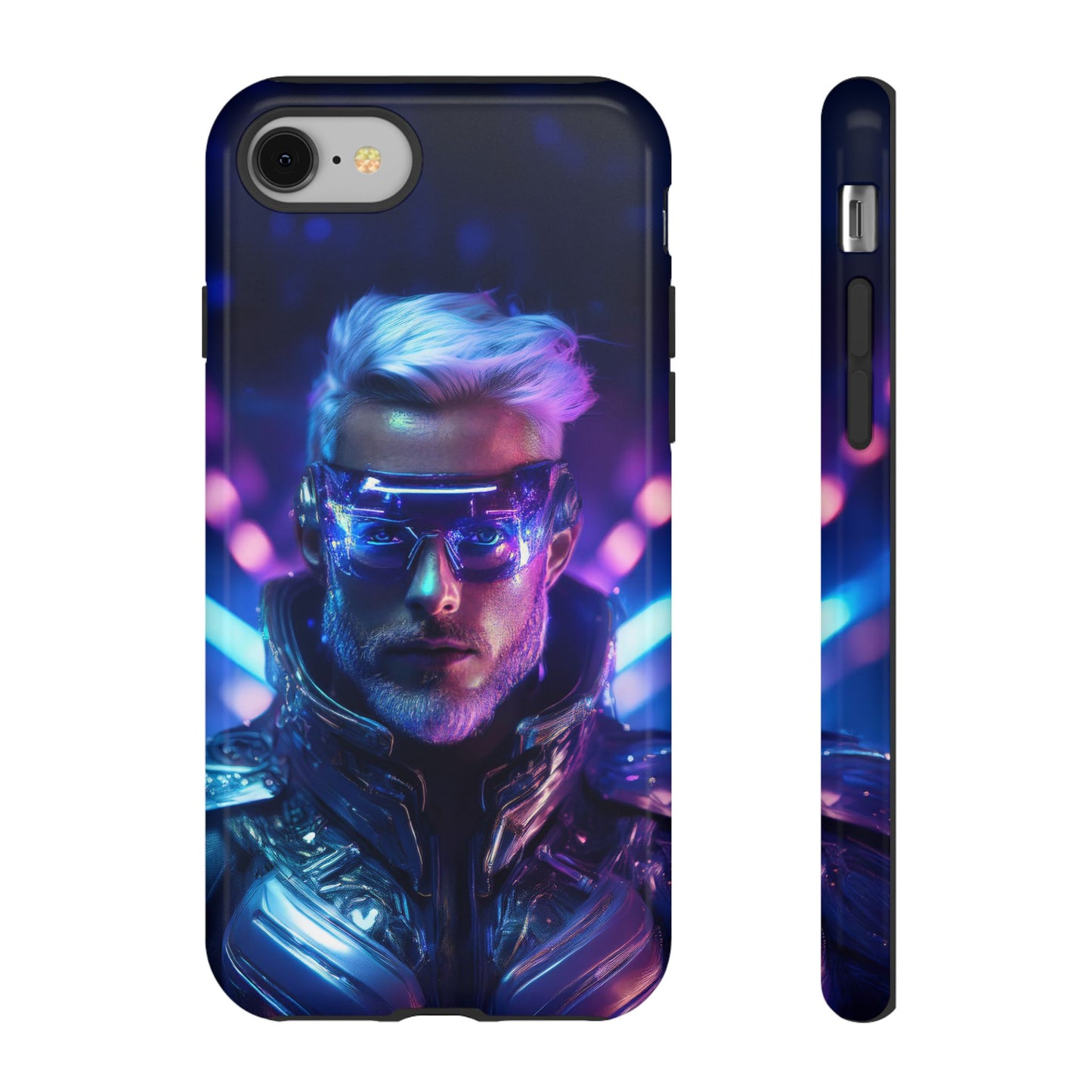 Futuristic Cyberpunk Male Cell Phone Case 020