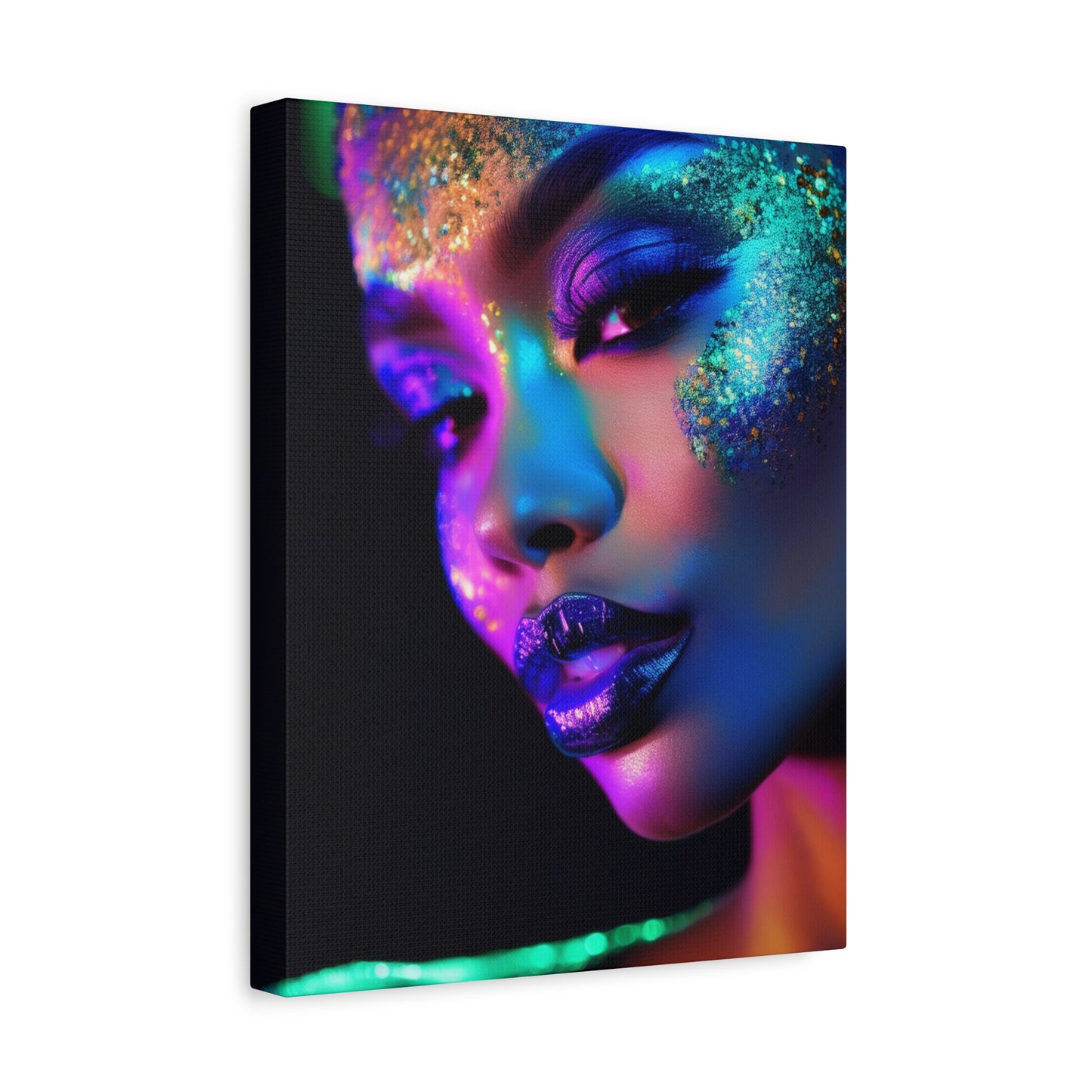 Glitter Love 004- Canvas Print – Vibrant Wall Decor