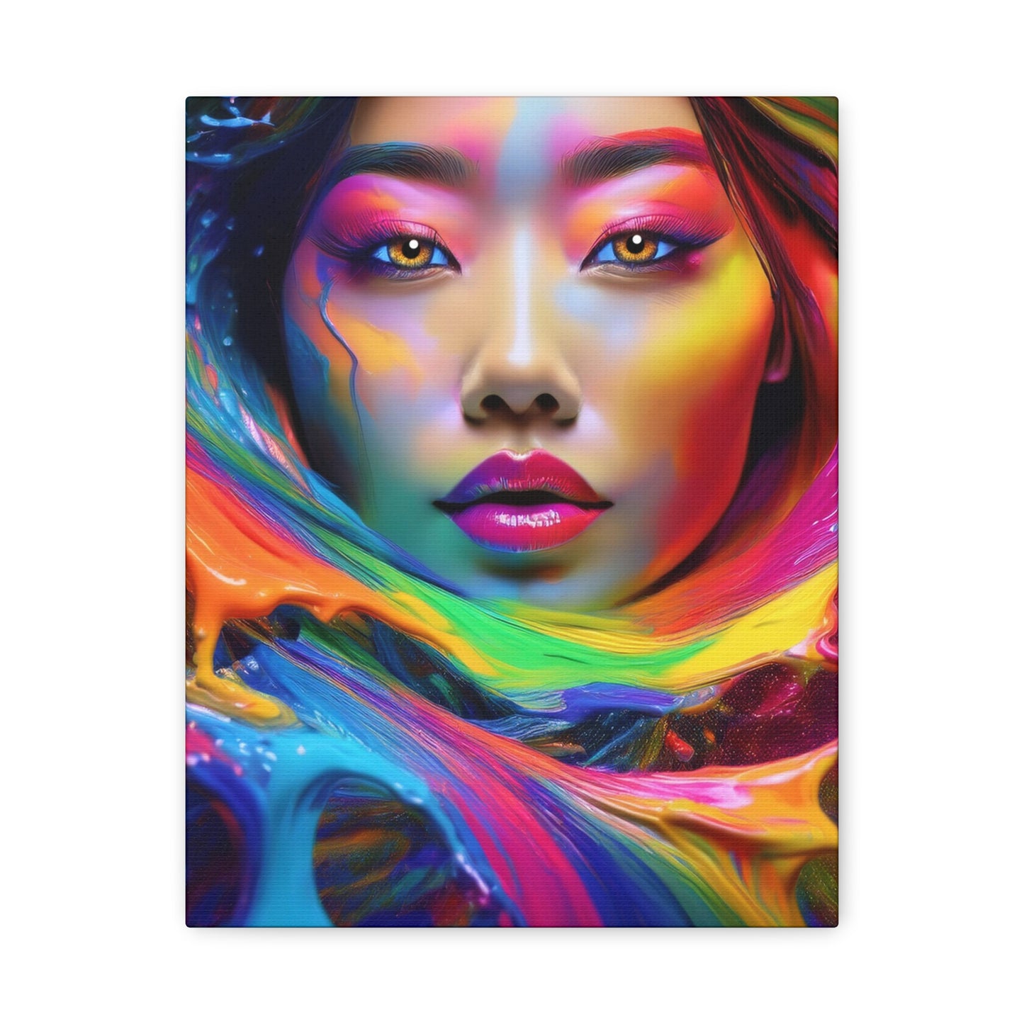 Painted Beauty 007 Canvas Wall Art