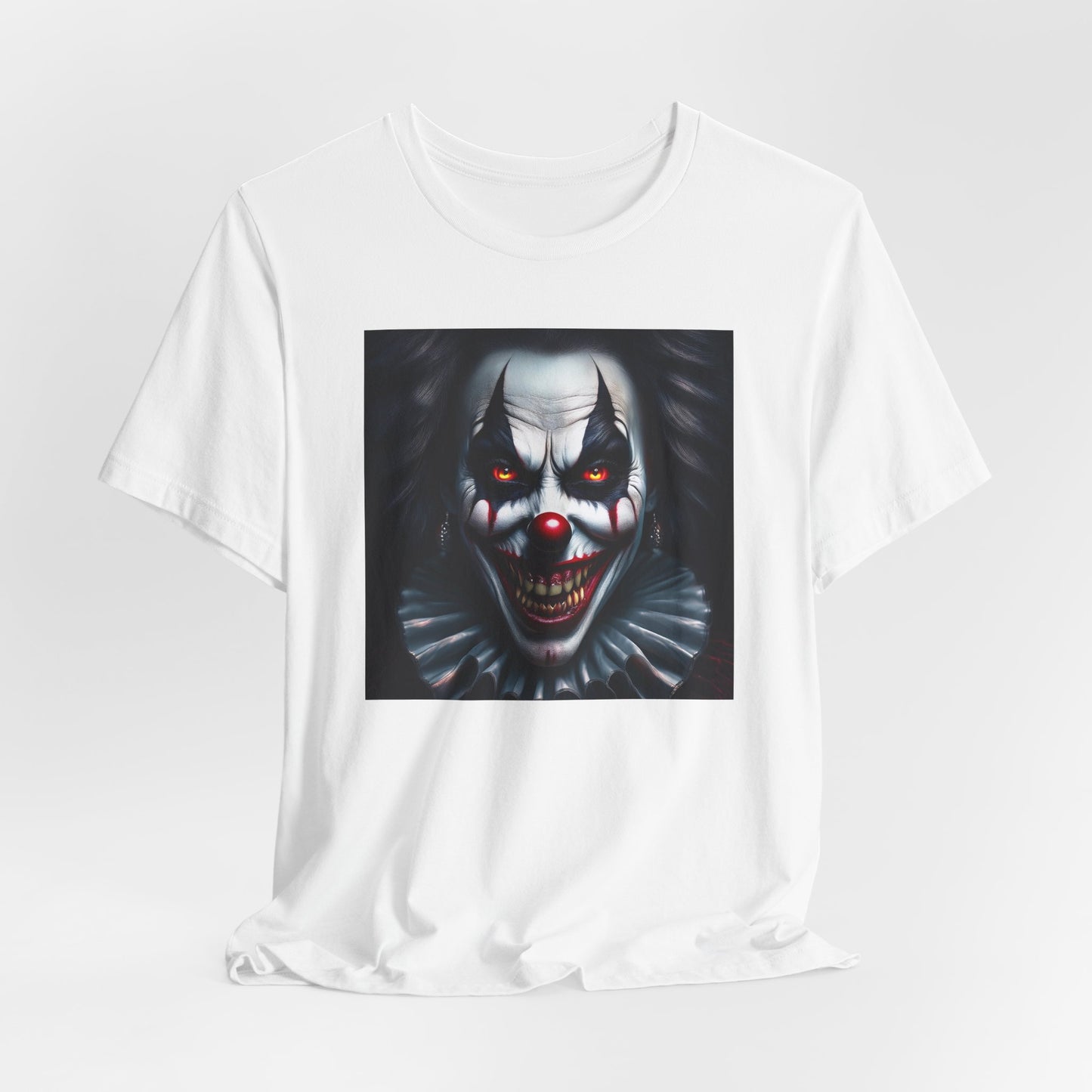 Nightmare Clown Halloween Shirt – Evil Clown Face Tee for Scary Halloween Vibes