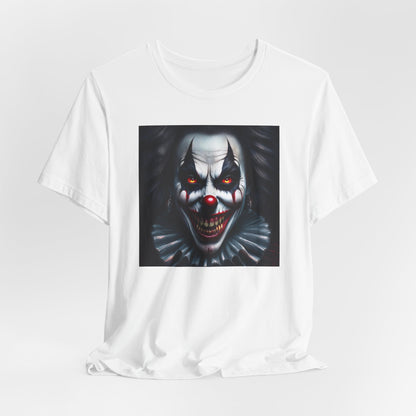 Nightmare Clown Halloween Shirt – Evil Clown Face Tee for Scary Halloween Vibes