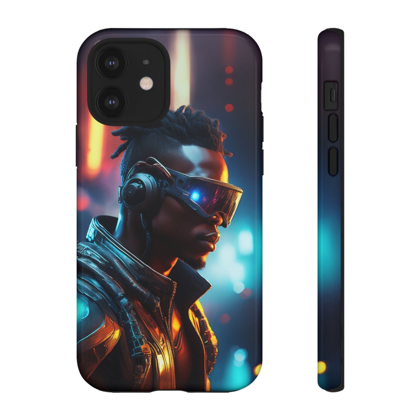 Futuristic Cyberpunk Male Cell Phone Case 016