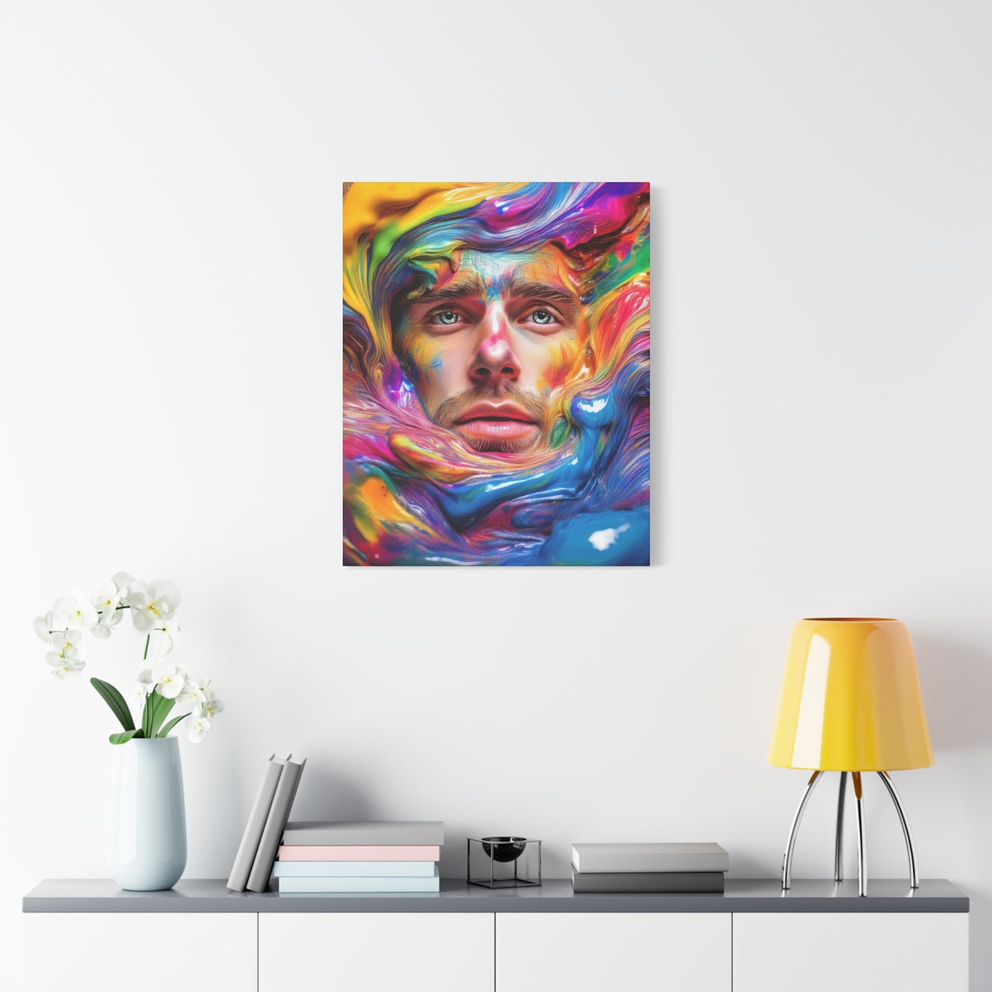 Painted Beauty 013 Canvas Wall Art