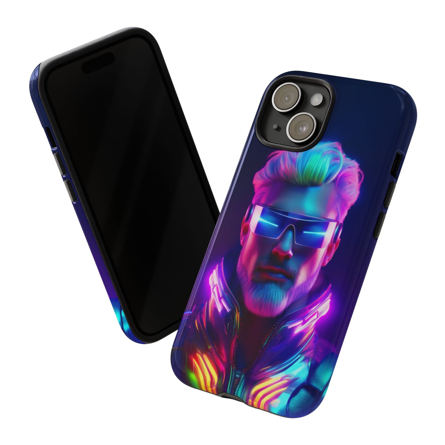 Futuristic Cyberpunk Male Cell Phone Case 026