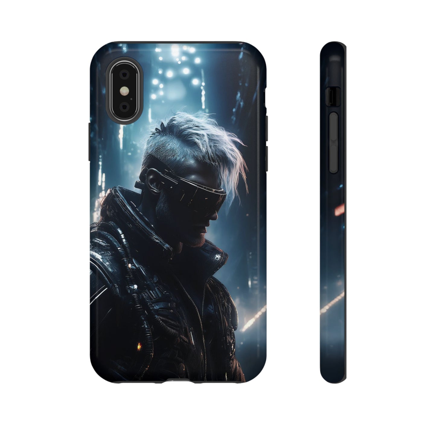 Futuristic Cyberpunk Male Cell Phone Case 025