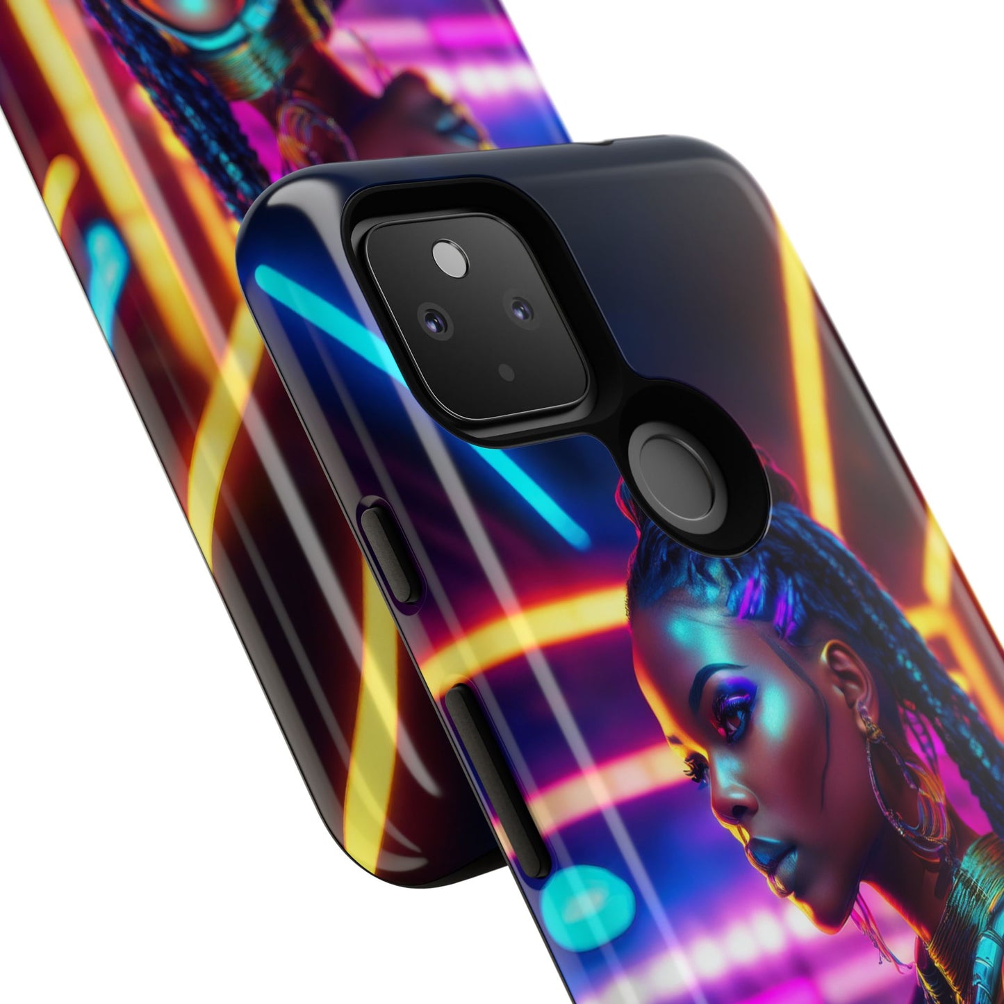 Futuristic Cyberpunk Female Cell Phone Case 006