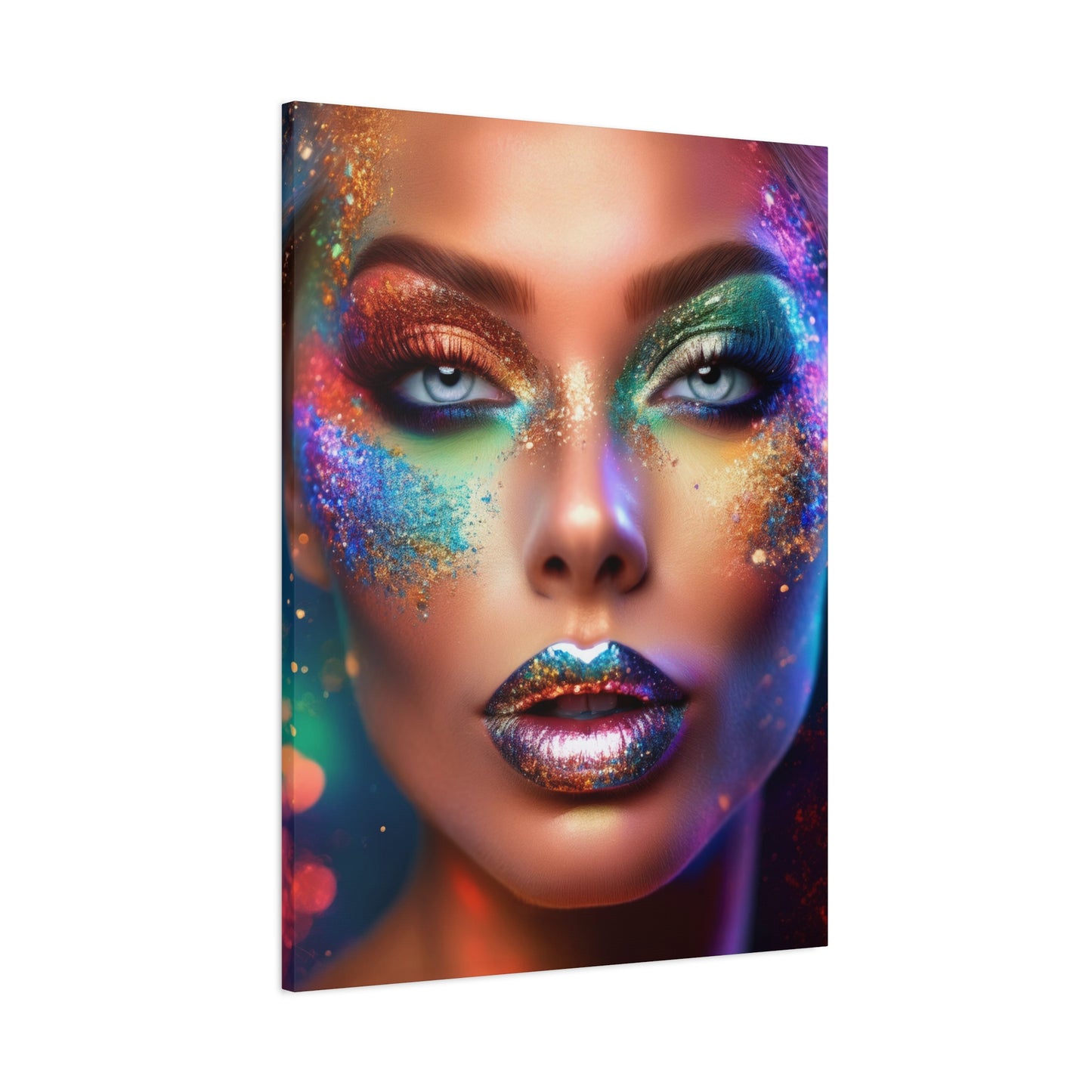 Glitter Love 006- Canvas Print – Vibrant Wall Decor