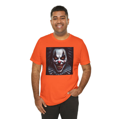 Nightmare Clown Halloween Shirt – Evil Clown Face Tee for Scary Halloween Vibes