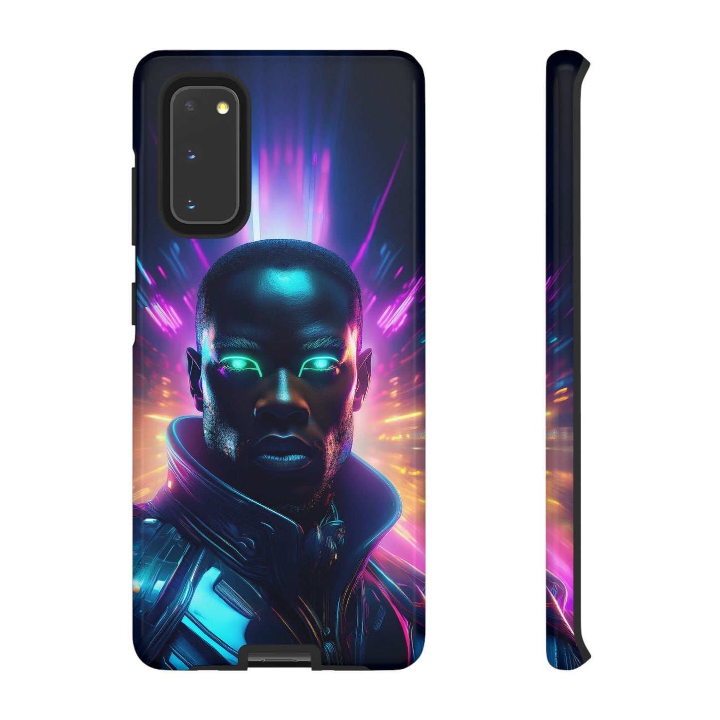 Futuristic Cyberpunk Male Cell Phone Case 022