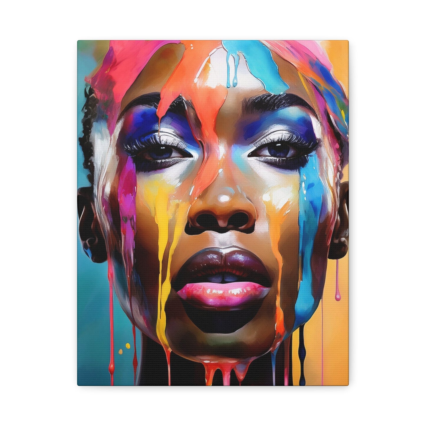 Painted Beauty 003 Canvas Wall Art