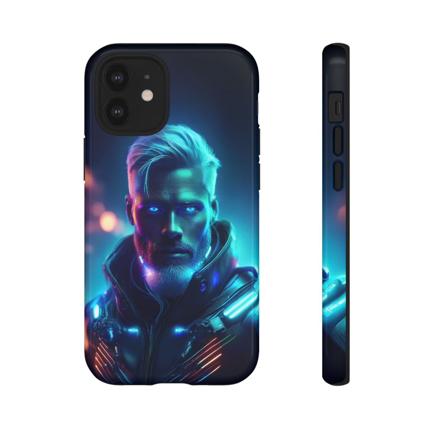 Futuristic Cyberpunk Male Cell Phone Case 023