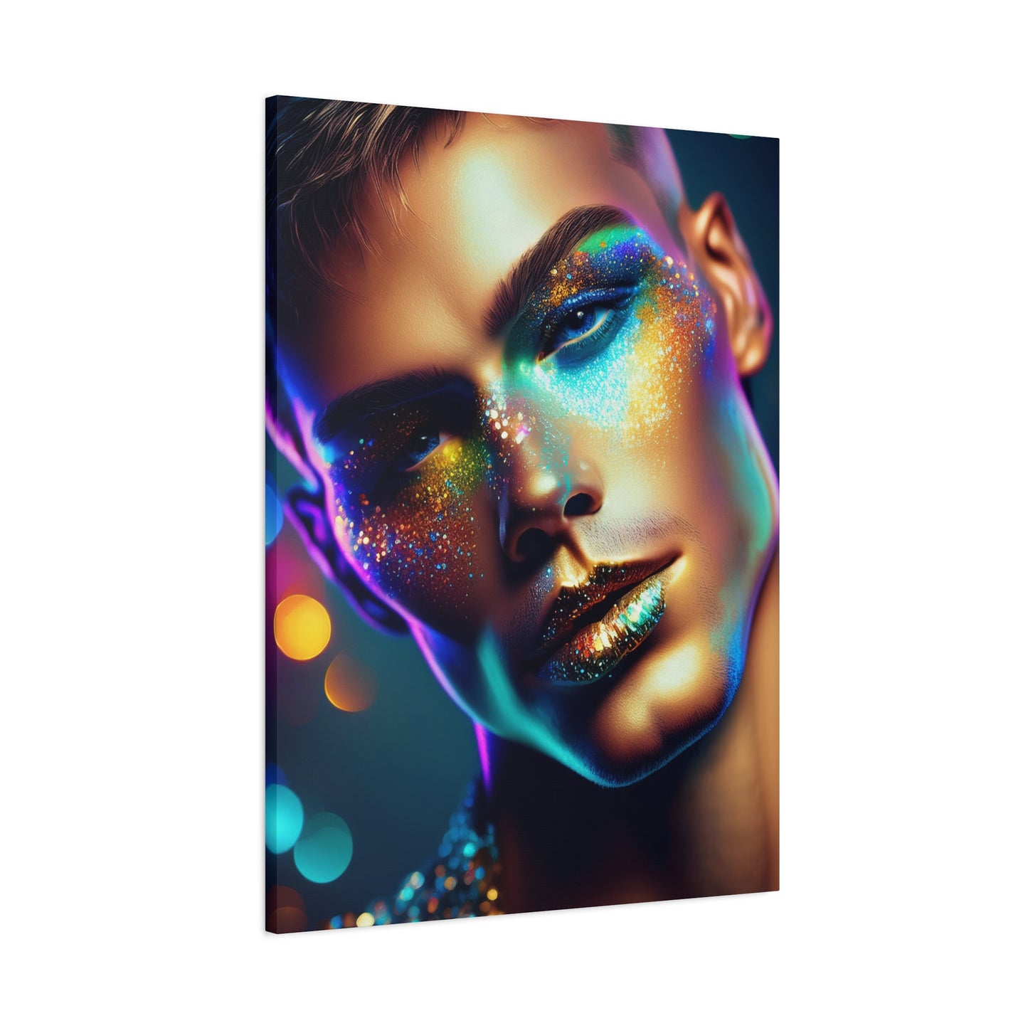 Glitter Love 010- Canvas Print – Vibrant Wall Decor