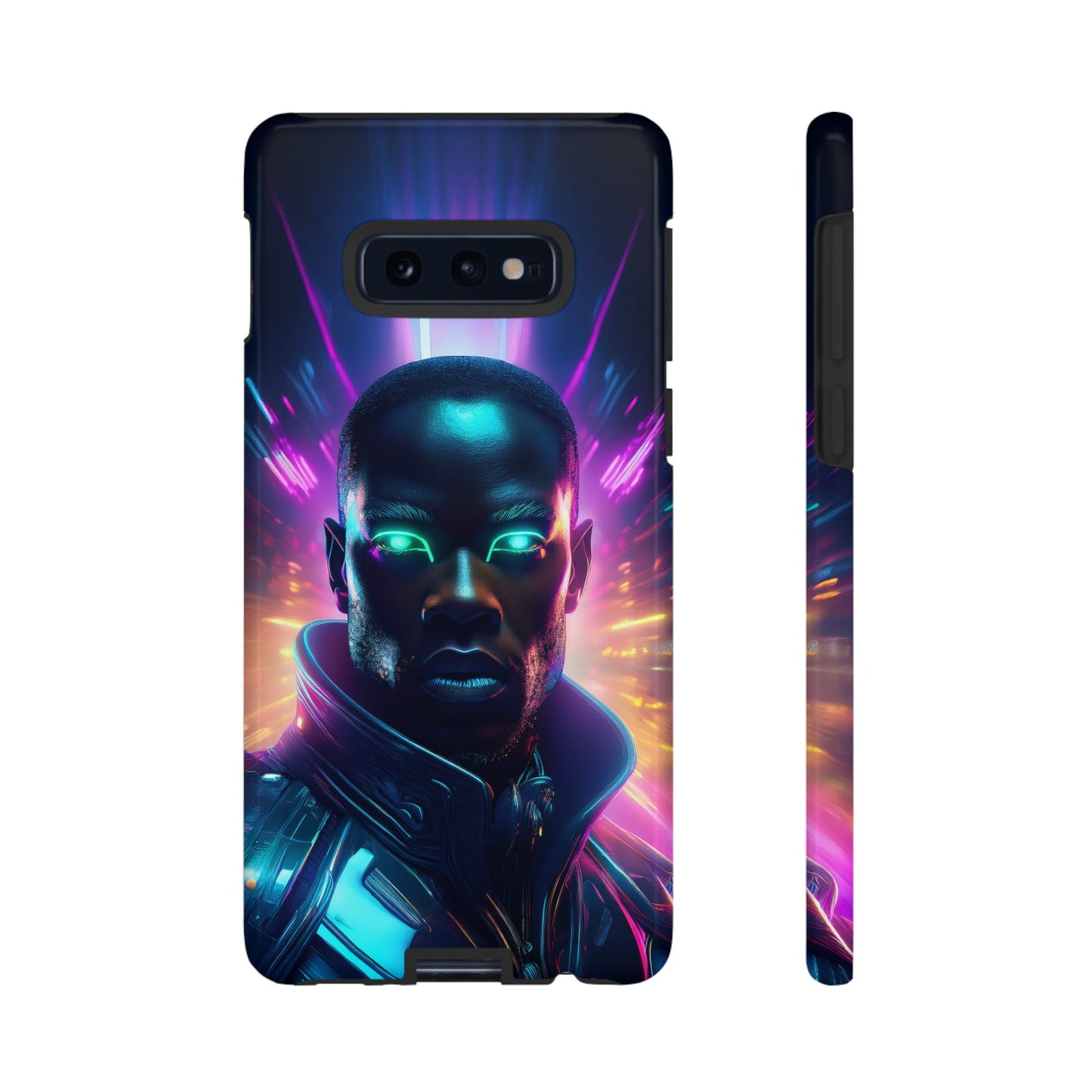 Futuristic Cyberpunk Male Cell Phone Case 022