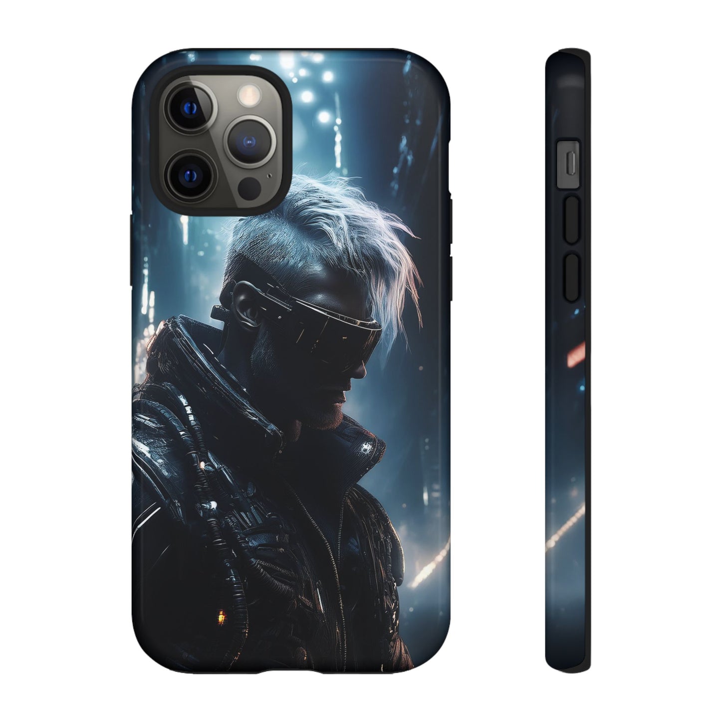 Futuristic Cyberpunk Male Cell Phone Case 025