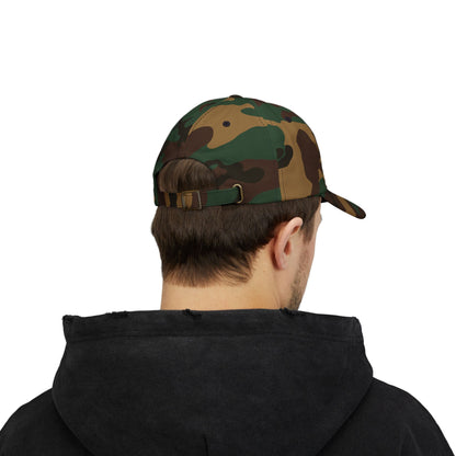 Lil Devil Embroidered Classic Dad Hat – Cute Red Devil Design for Halloween, Spooky Style, and Mischievous Everyday Vibes