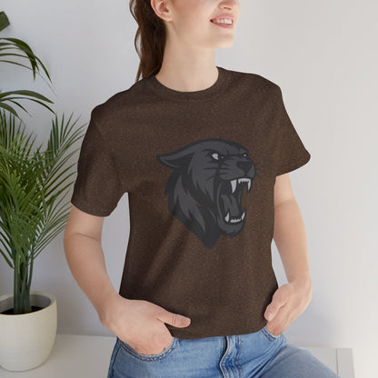 Black Panther Graphic Tee Dark Theme – Fierce Vector Design for Bold Streetwear Style