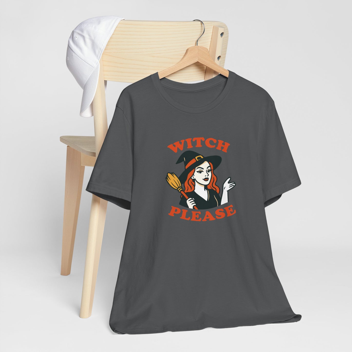 Witch Please Halloween Shirt – Sassy Retro Witch Graphic Tee for Funny Halloween Attitude