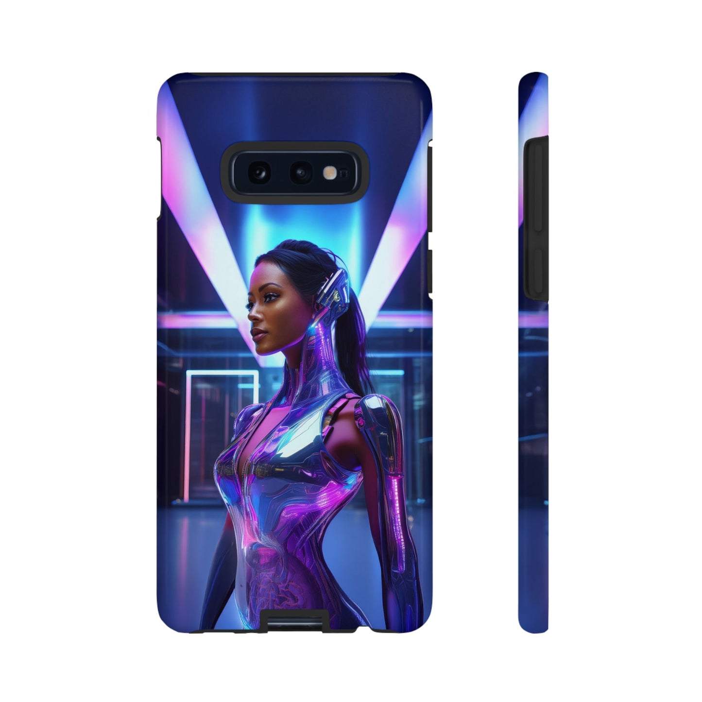 Futuristic Human Android Hybrid Cell Phone Case 017