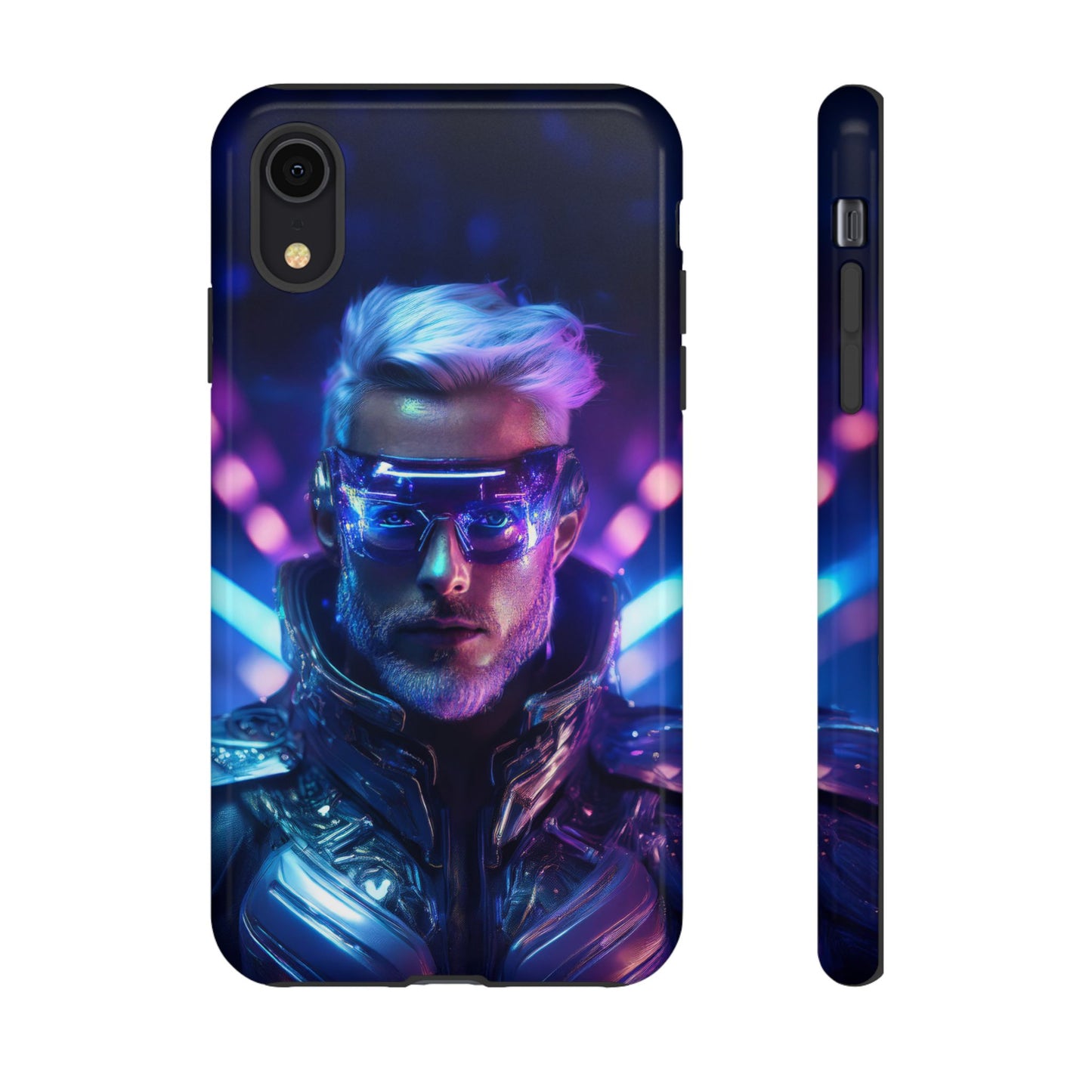 Futuristic Cyberpunk Male Cell Phone Case 020