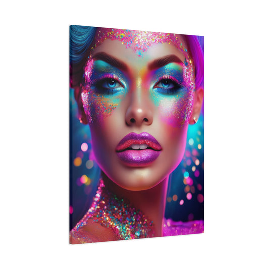 Glitter Love 008- Canvas Print – Vibrant Wall Decor