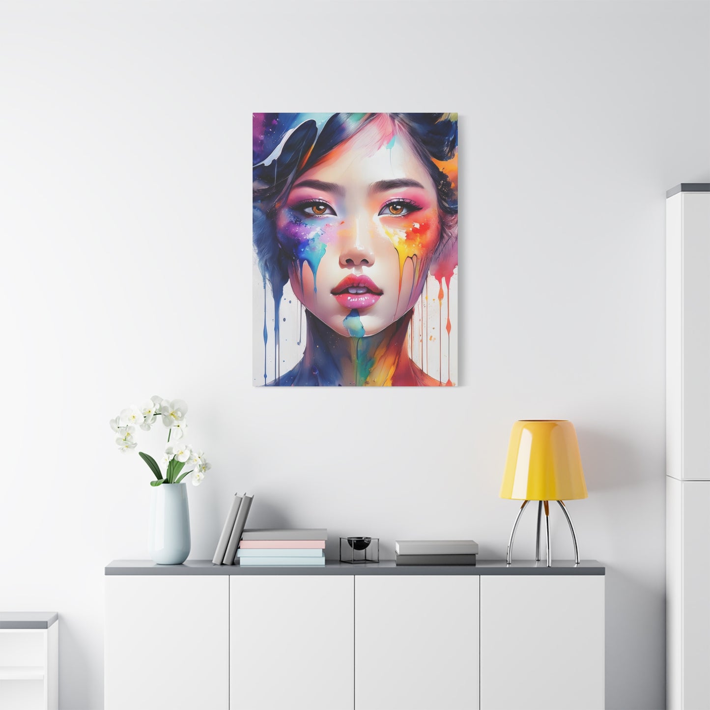 Painted Beauty 002 Canvas Wall Art