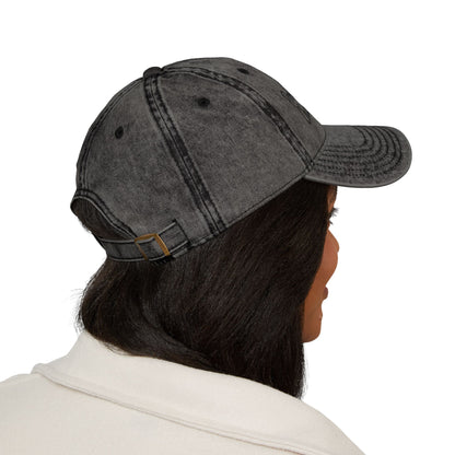 Problem Child Vintage Hat – Bold Script Hat with Red Heart for the Unruly and Unapologetic