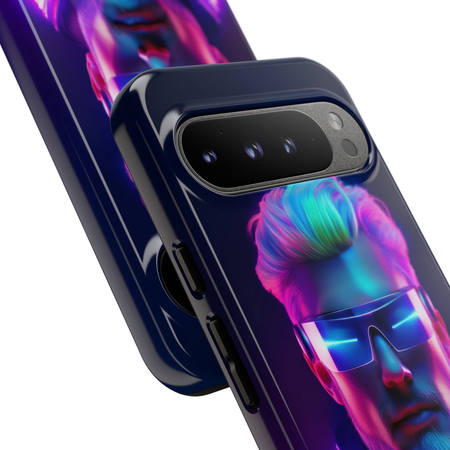 Futuristic Cyberpunk Male Cell Phone Case 026