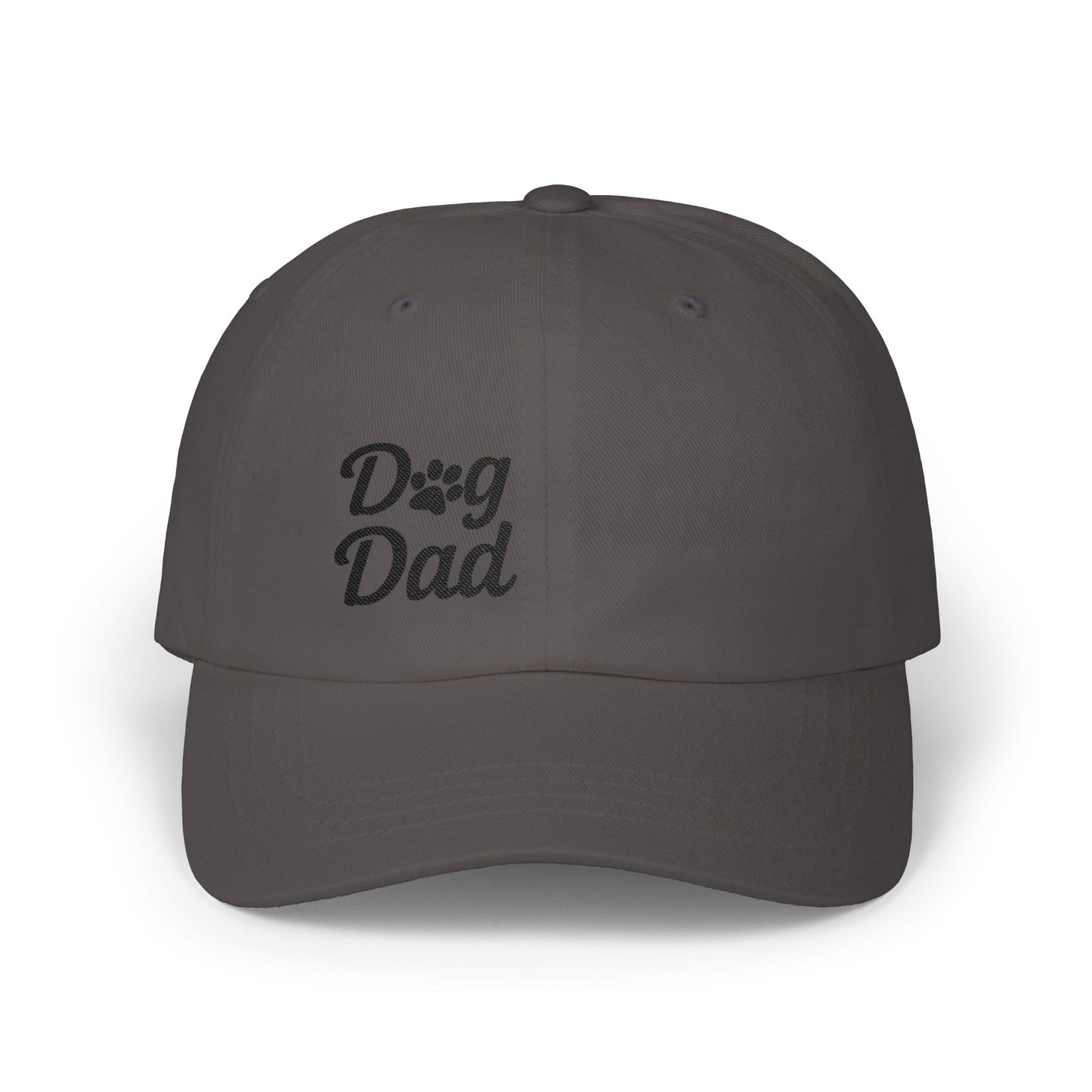 Dog Dad Classic Dad Hat – Embroidered Minimalist Dog Face Hat for Proud Pet Dads and Canine Companions