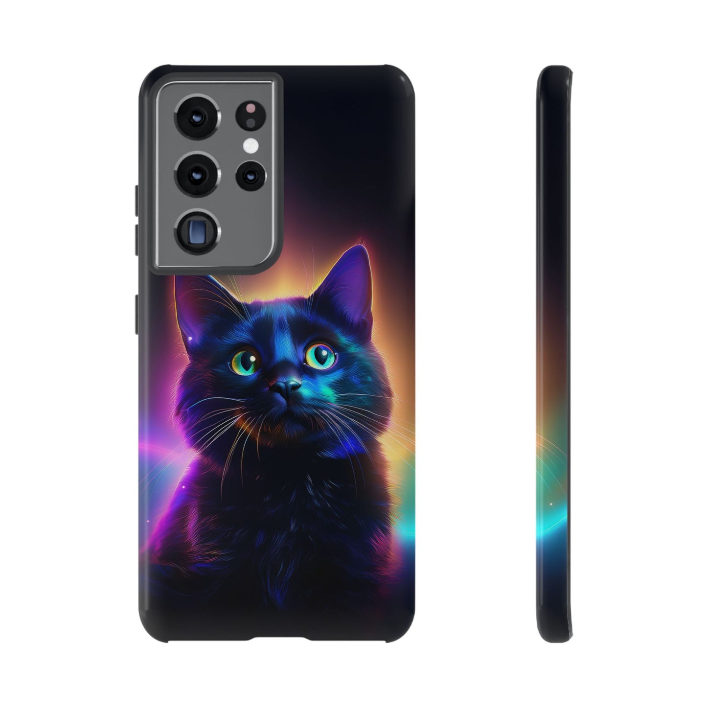 Purr-fectly Pawsome Cat Cell Phone Case 007