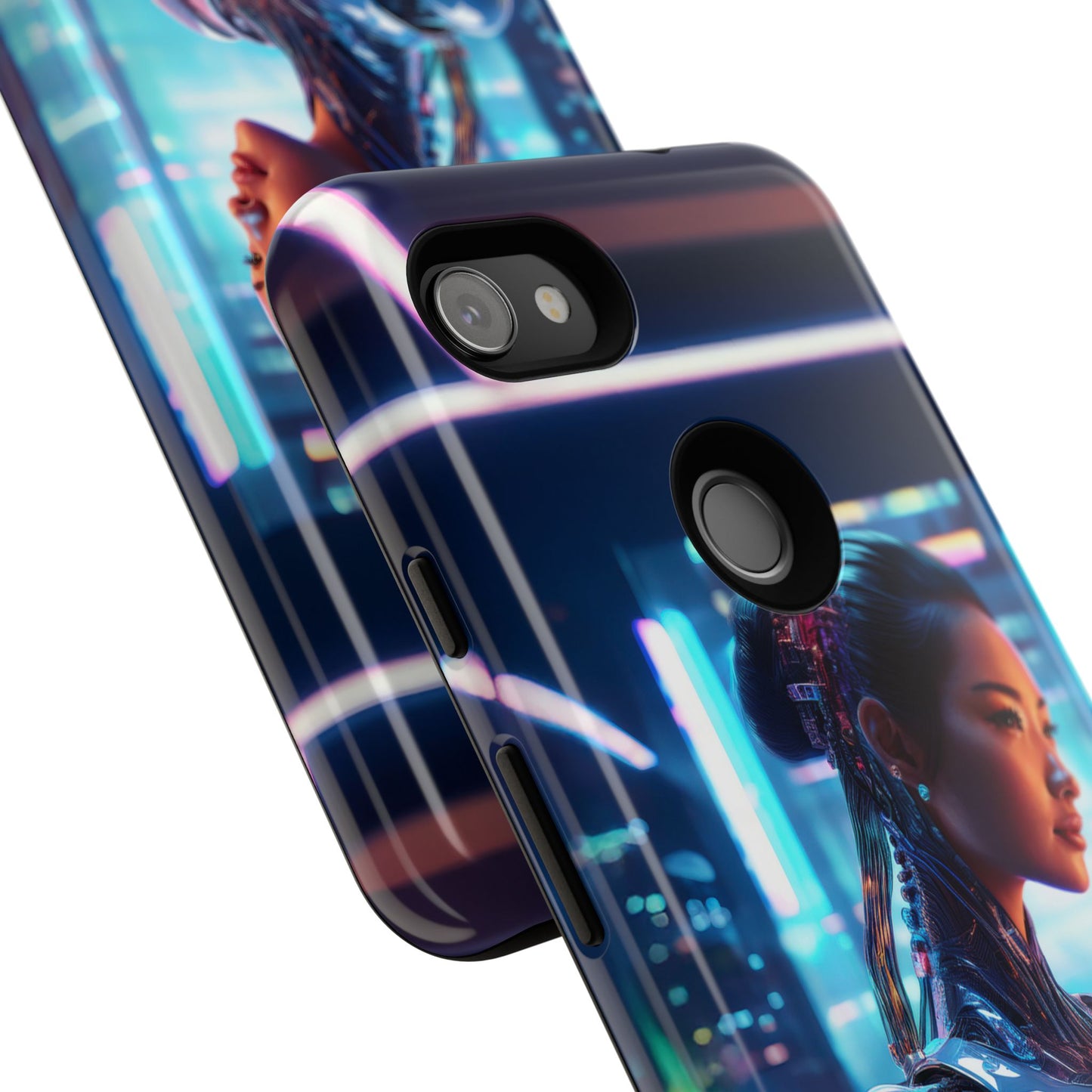 Futuristic Human Android Hybrid Cell Phone Case 013