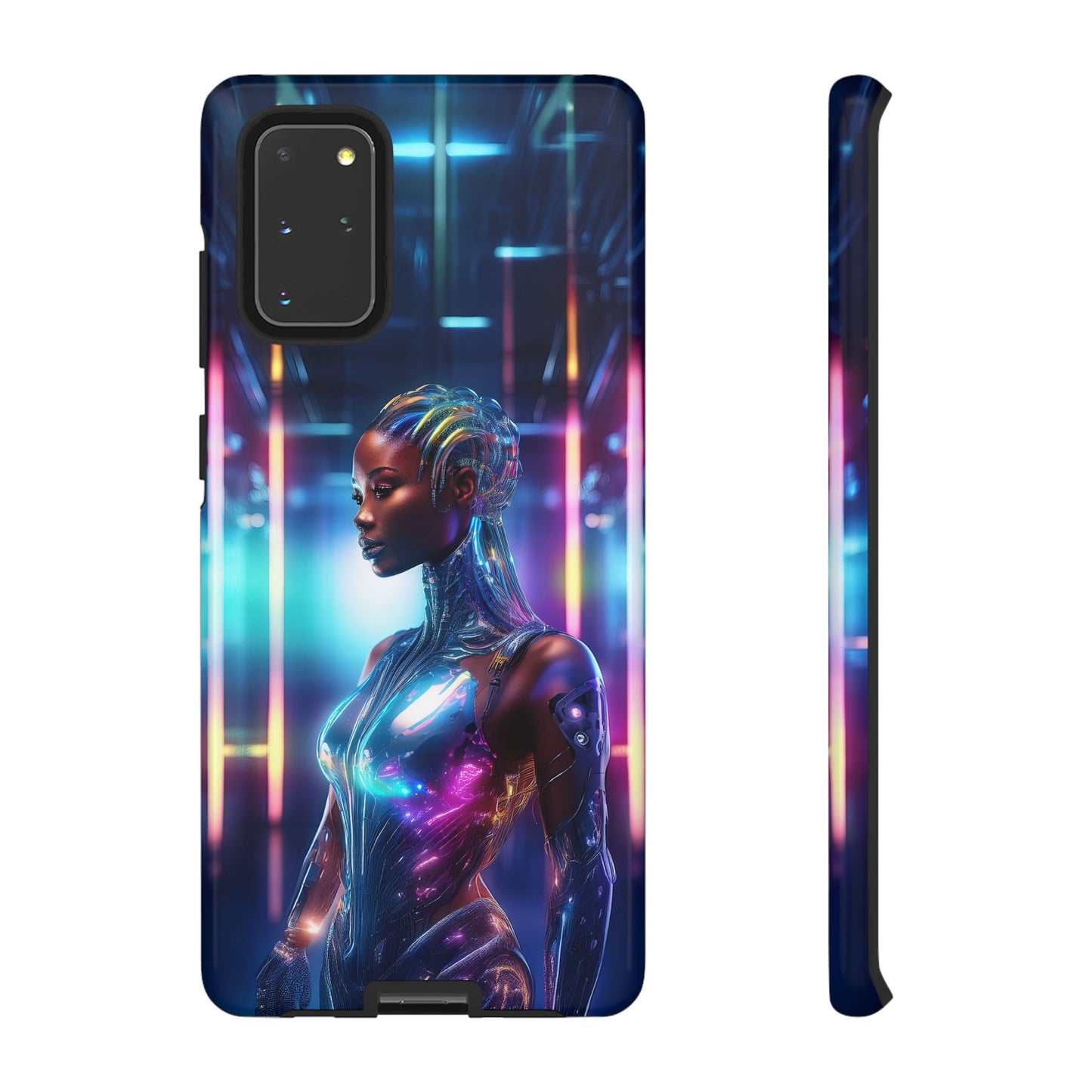 Futuristic Human Android Hybrid Cell Phone Case 014