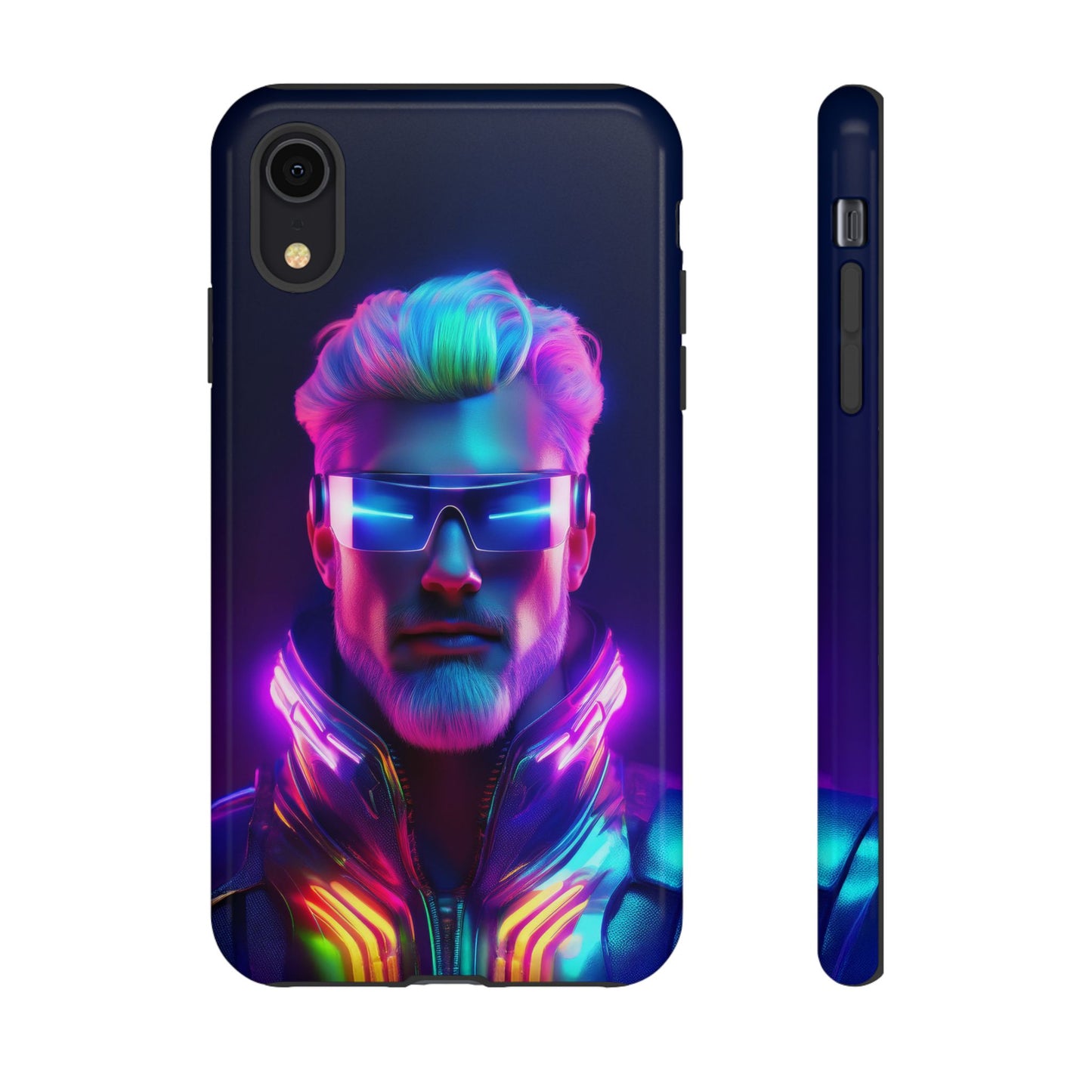 Futuristic Cyberpunk Male Cell Phone Case 026