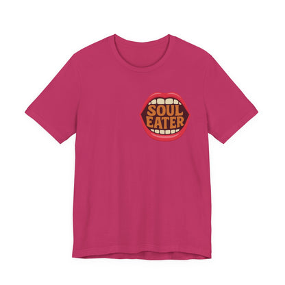 Colorful Design Soul Eater Shirt – Bold Funny Tee for Women Who Break Hearts and Don’t Apologize. Unisex Jersey Short Sleeve Tee