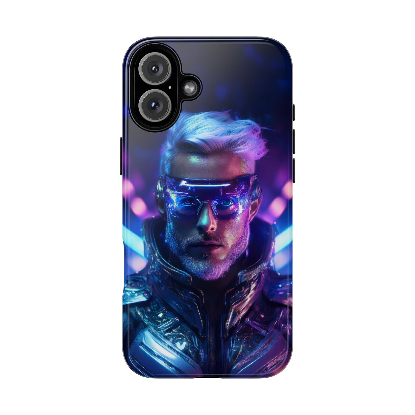 Futuristic Cyberpunk Male Cell Phone Case 020