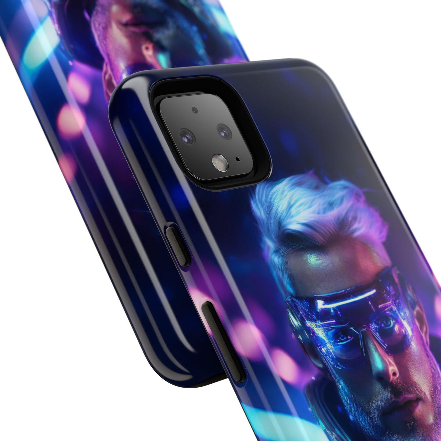 Futuristic Cyberpunk Male Cell Phone Case 020