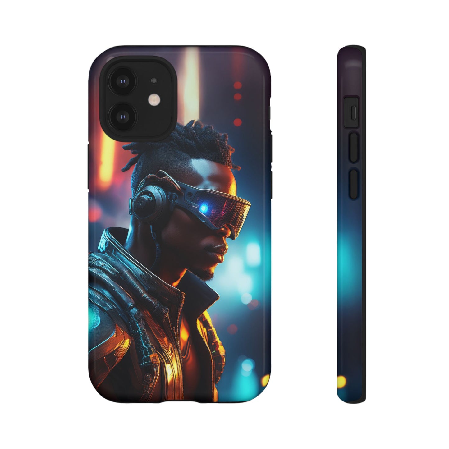 Futuristic Cyberpunk Male Cell Phone Case 016