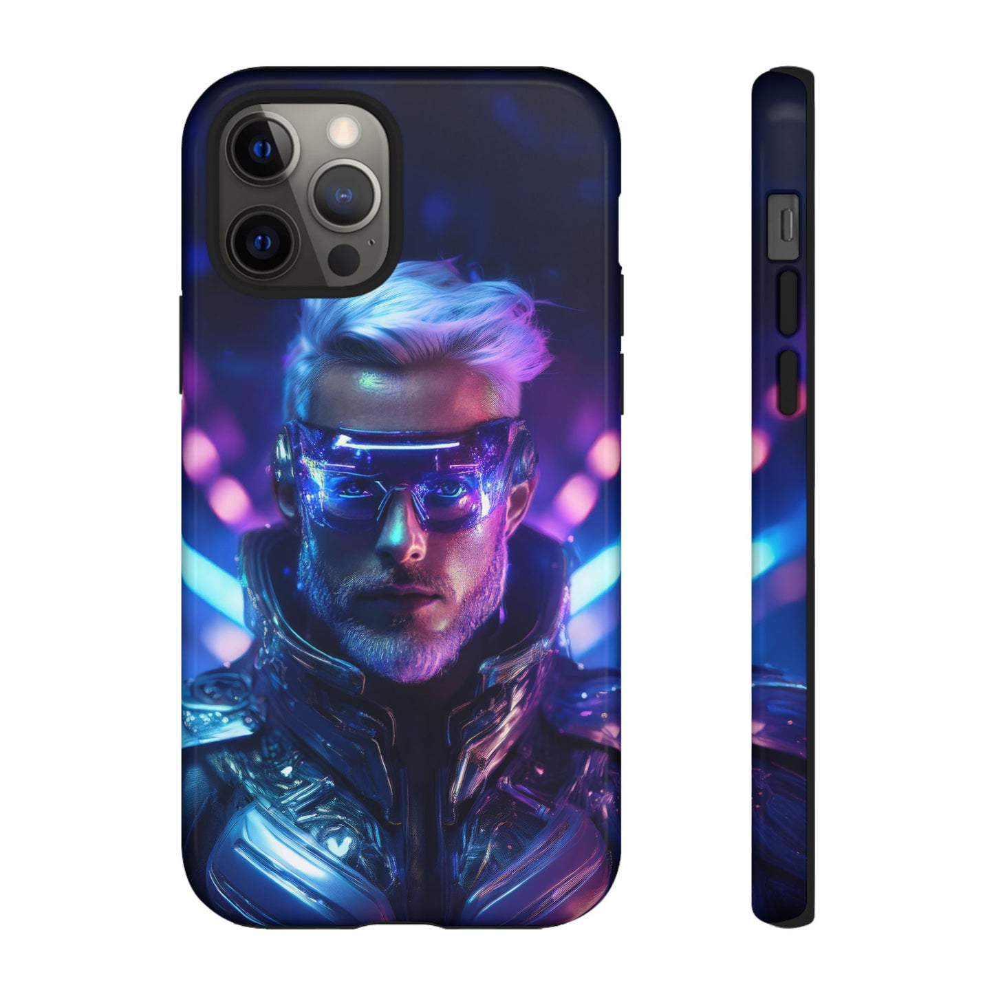 Futuristic Cyberpunk Male Cell Phone Case 020