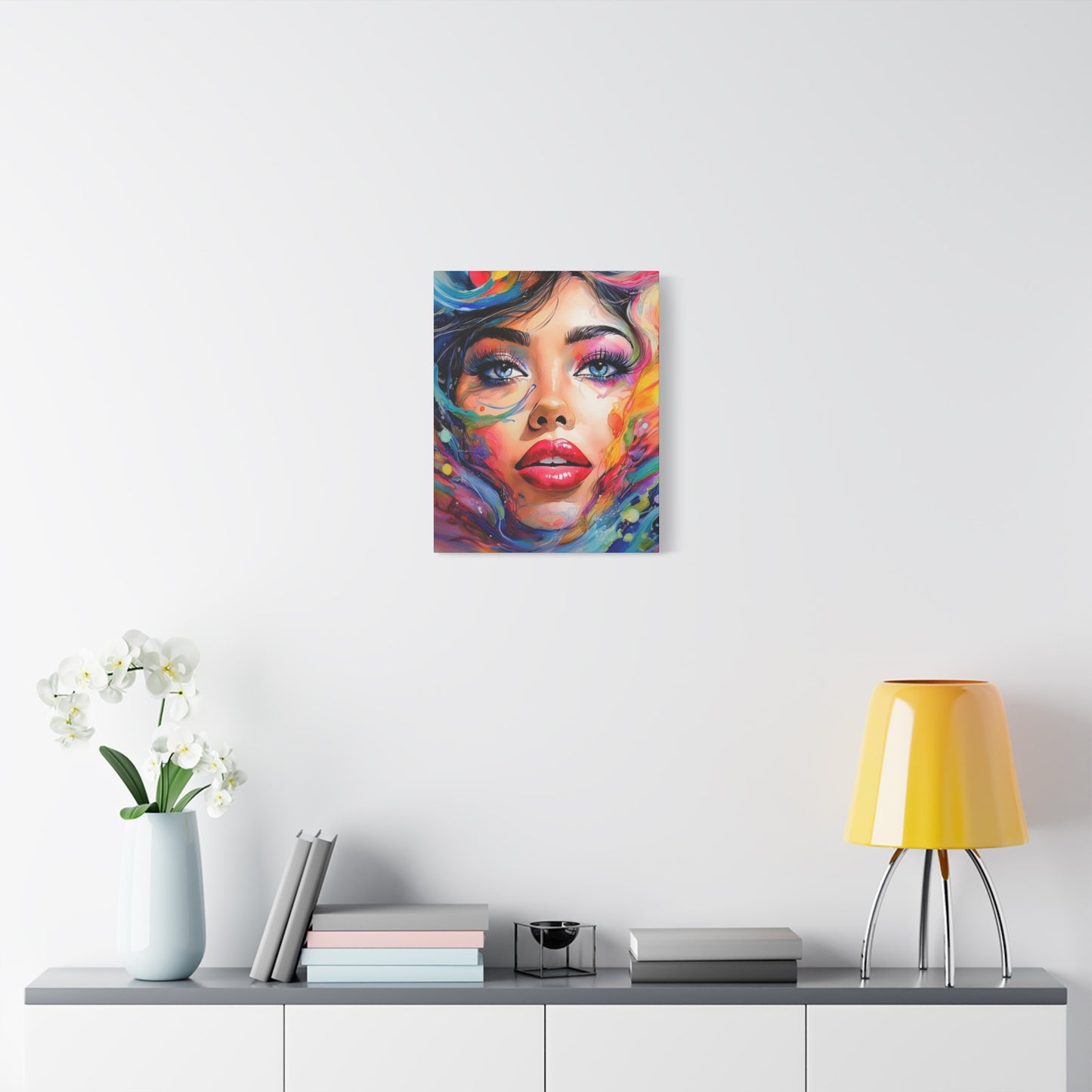 Painted Beauty 011 Canvas Wall Art