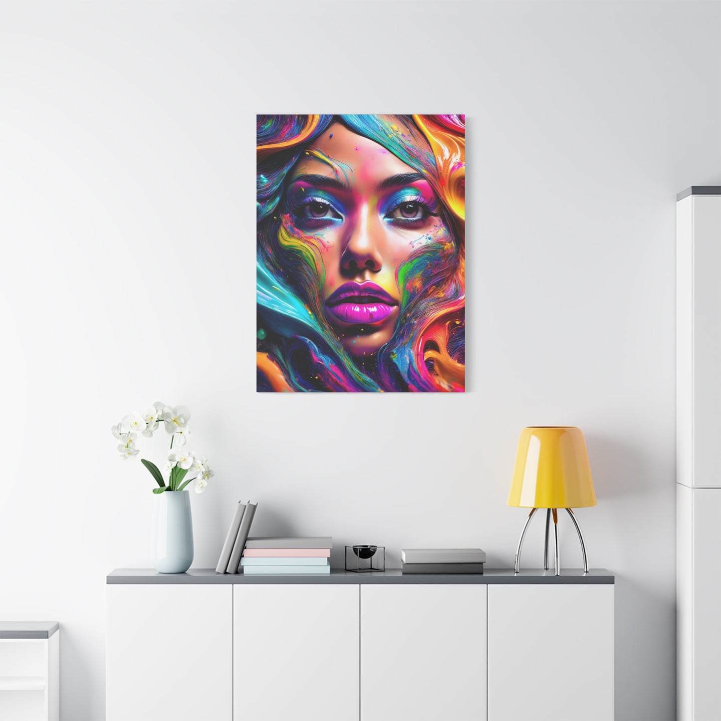 Painted Beauty 012 Canvas Wall Art