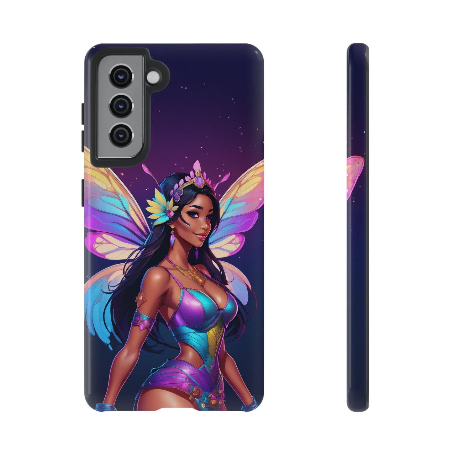 Beautiful Fairy With Wings Cell Phone Case 020