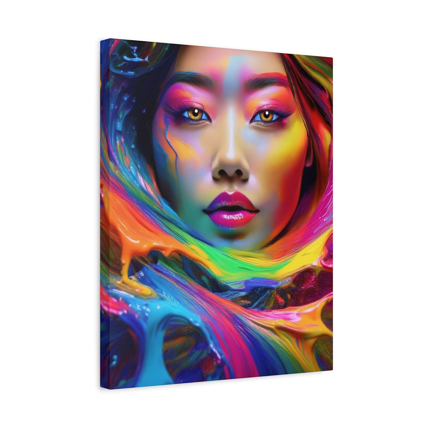 Painted Beauty 007 Canvas Wall Art