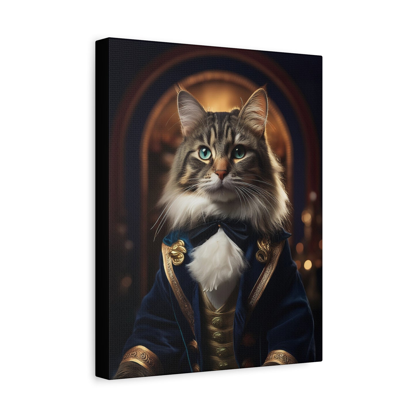 Duke purrington Canvas Art | Stretched Matte Wall Decor