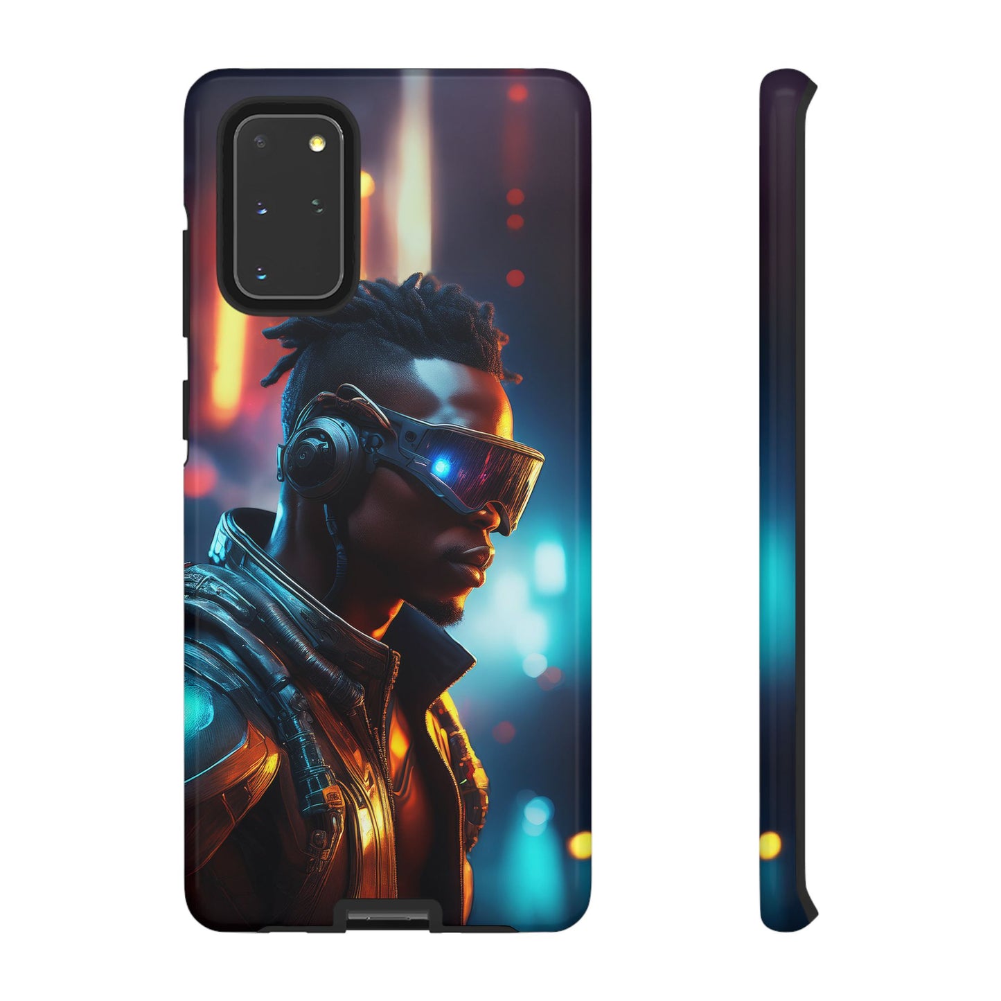 Futuristic Cyberpunk Male Cell Phone Case 016