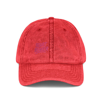 Heartbreaker Vintage Hat – Bold Baseball Hat with Retro Script and Broken Heart Design for Confident Rule-Breakers