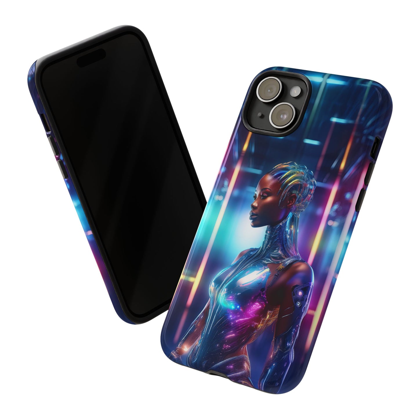 Futuristic Human Android Hybrid Cell Phone Case 014