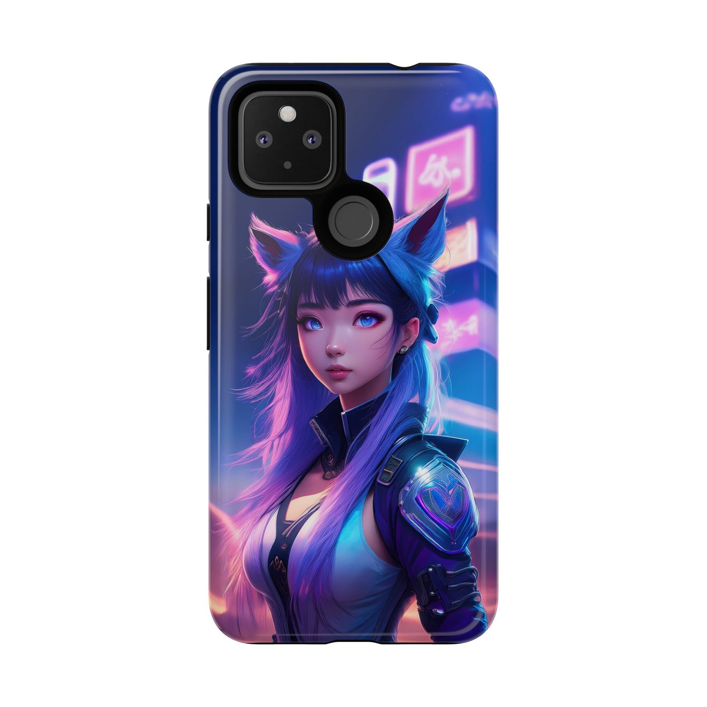 Futuristic Cyberpunk Female Cell Phone Case 010